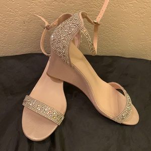 DB Crystal Wedge Heels